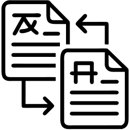 translate line icon