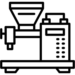 machinery line icon