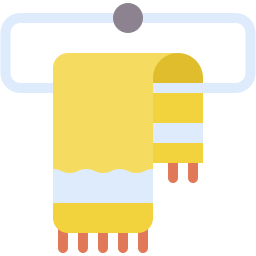 towel flat icon
