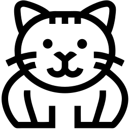 cat line icon