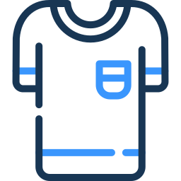 t-shirt two color icon