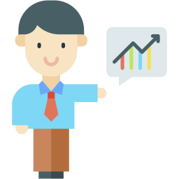 sales flat icon