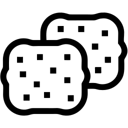 biscuits line icon
