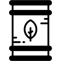 biofuel barrel duotone icon