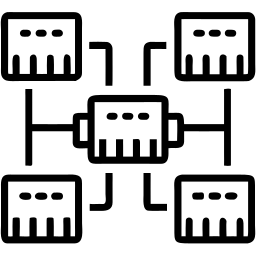 oil rig line icon