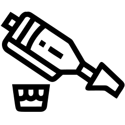 Tropfer linie Icon