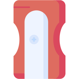 pencil sharpener flat icon