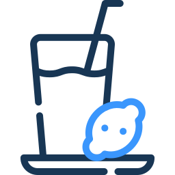 柠檬水 双色 图标