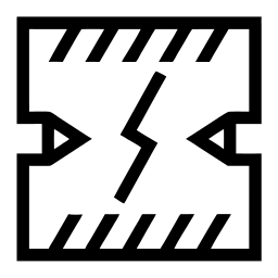 power outage line icon