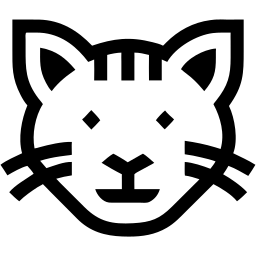 кот линия иконка
