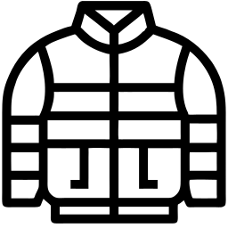 jacket line icon