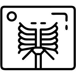 X光片 线条 图标