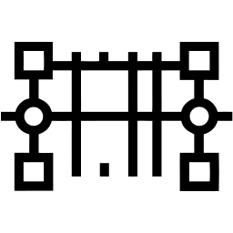 railway station line icon