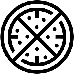 pizza line icon