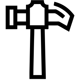 锤 线条 图标