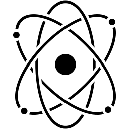 atom filled icon