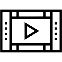 jouer ligne icône