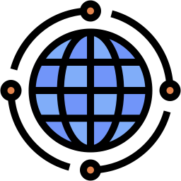 global lineal color icon