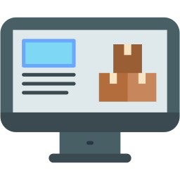 e-commerce flat icon
