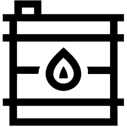 油桶 线条 图标