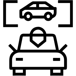car parking line icon