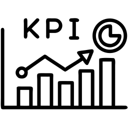 kpi line icon