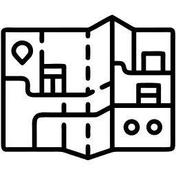 map line icon