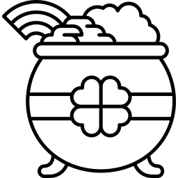 金罐 线条 图标
