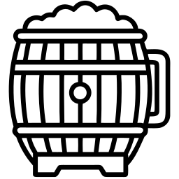 oktoberfest beer line icon