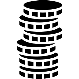 uang terisi ikon