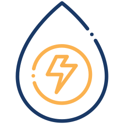 water energy two color icon
