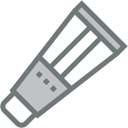ointment tube two color icon
