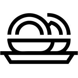 pasta line icon