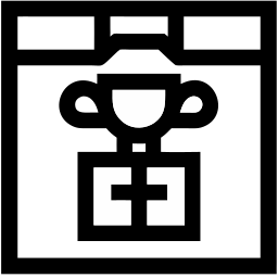 奖 线条 图标