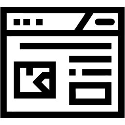 navigateur ligne icône