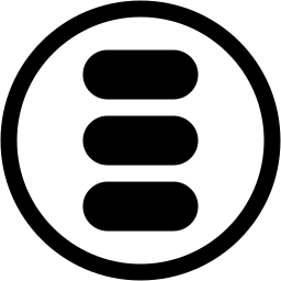 菜单 duotone 图标