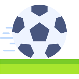soccer ball flat icon