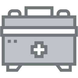 first aid two color icon