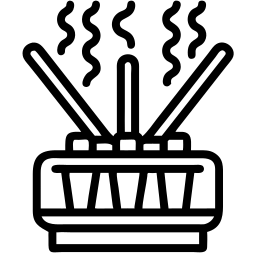 incense line icon