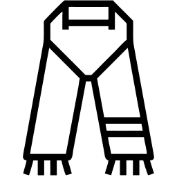 scarf line icon