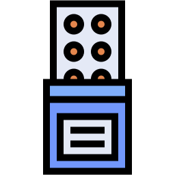 pill lineal color icon