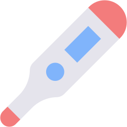 thermometer flat icon