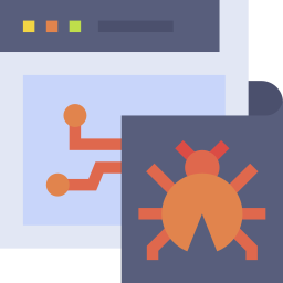 bug report flat icon