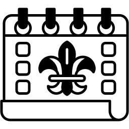 scout calendar duotone icon