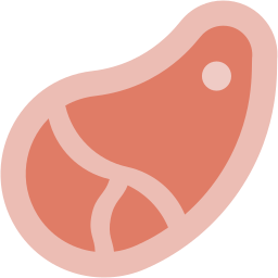 steak flat icon