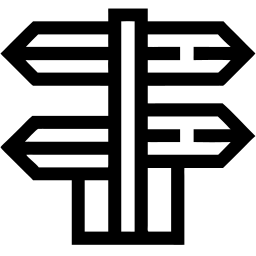 direction line icon