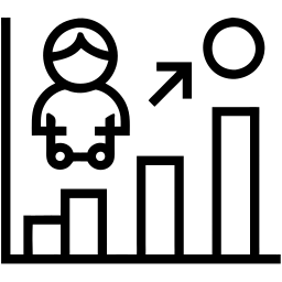 نمو خط أيقونة
