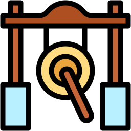 gong lineal color icon