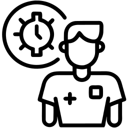 医生 线条 图标
