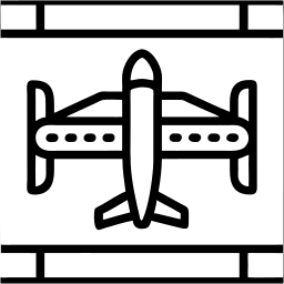 airplane line icon